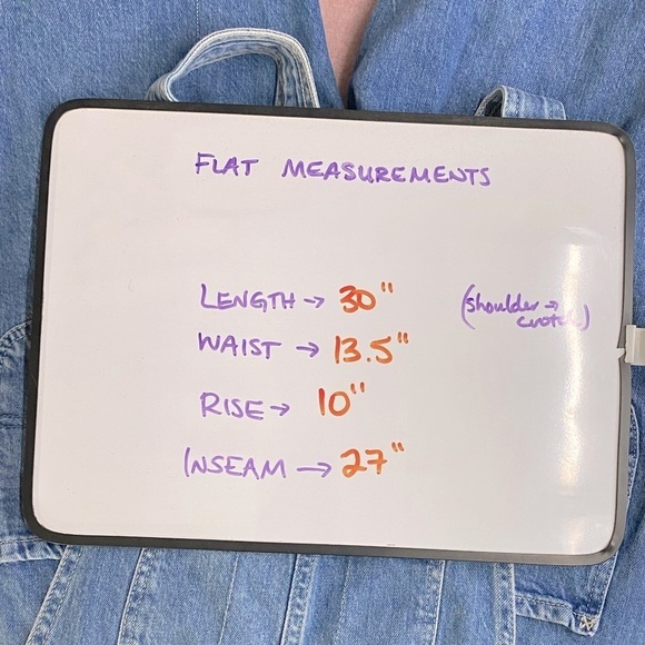 Lee & H&M Blue Denim Overalls XS (Juniors 16) - Picture 6 of 15